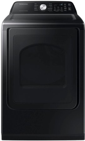Samsung - 7.4 Cu. Ft. Smart Gas Dryer with Sensor Dry - Black