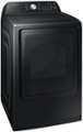 Alt View Zoom 11. Samsung - 7.4 Cu. Ft. Smart Gas Dryer with Sensor Dry - Black.