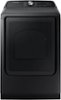 Samsung - 7.4 Cu. Ft. Smart Gas Dryer with Steam Sanitize+ - Black