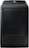 Front Zoom. Samsung - 7.4 Cu. Ft. Smart Gas Dryer with Steam Sanitize+ - Black.