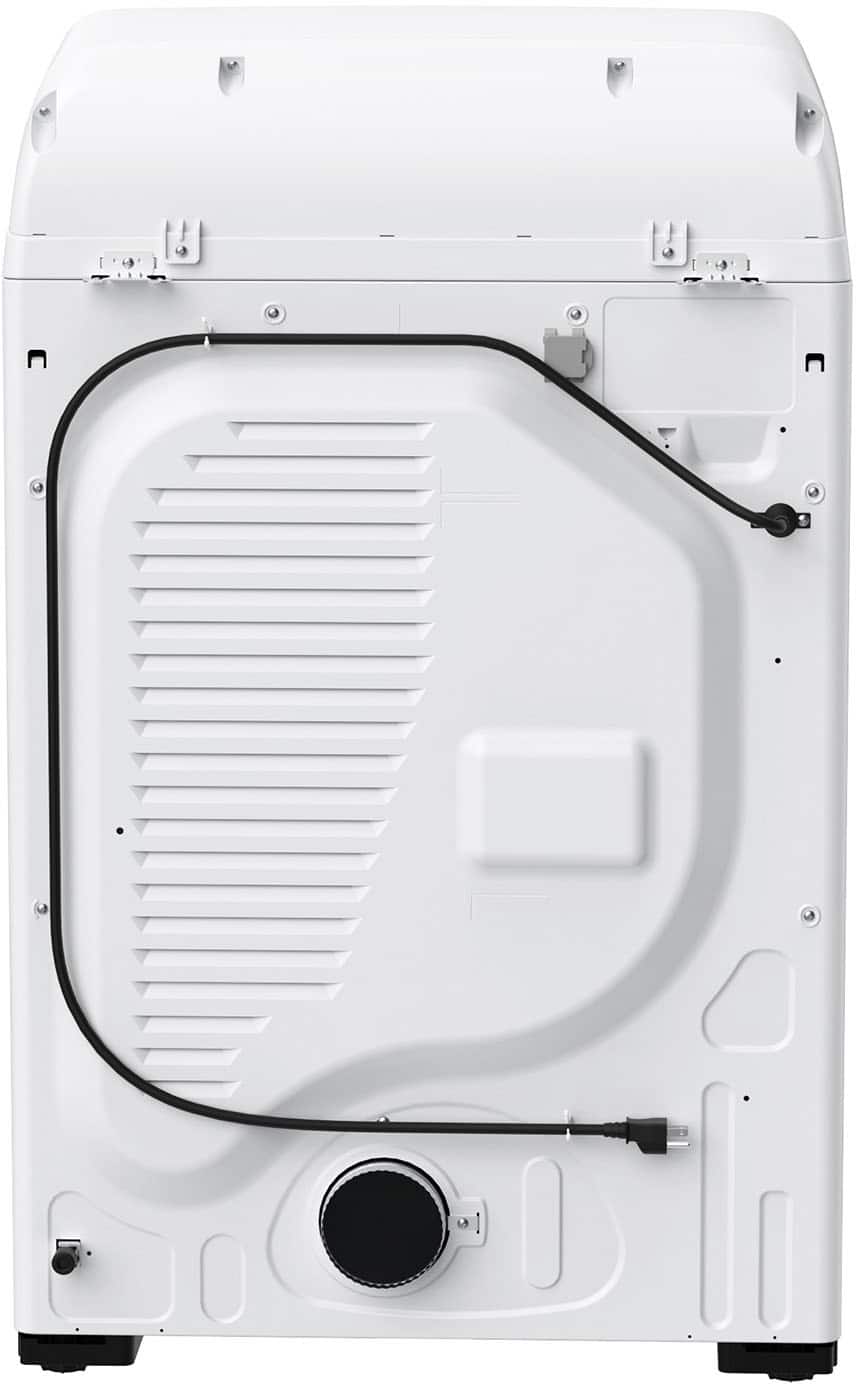 Alt View 13. Samsung - 7.4 Cu. Ft. Smart Gas Dryer with Sensor Dry - White.