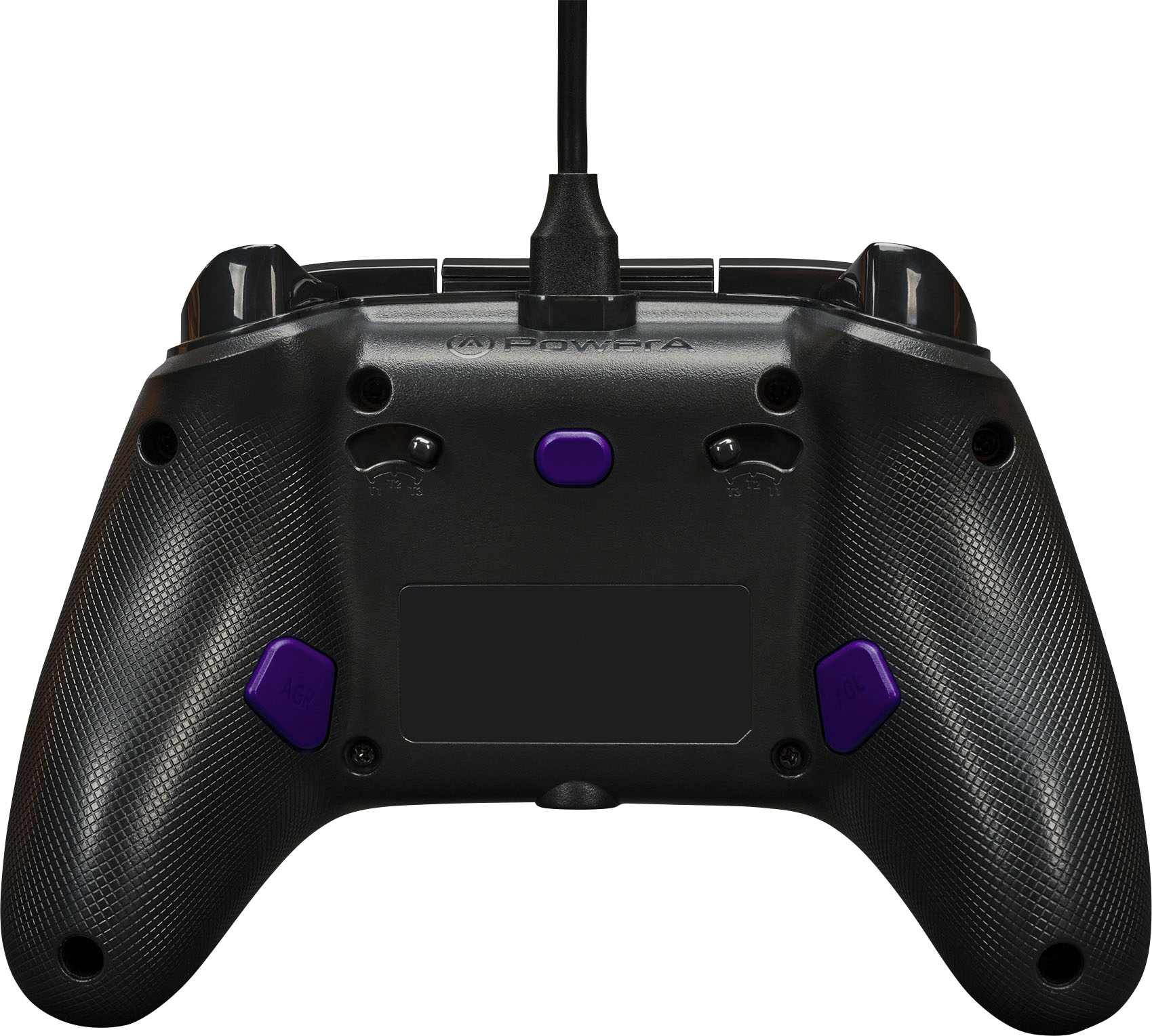 Back View: PowerA - Advantage Wired Controller for Xbox Series X|S - Sparkle