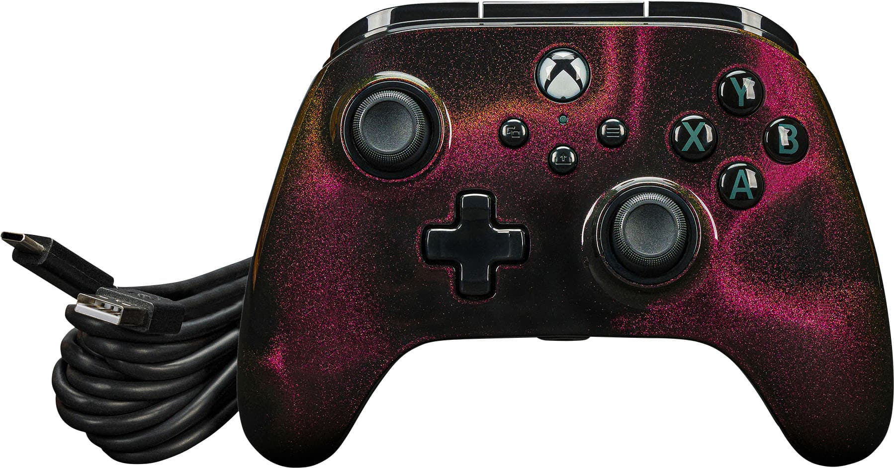 Alt View 16. PowerA - Advantage Wired Controller for Xbox Series X|S - Sparkle.