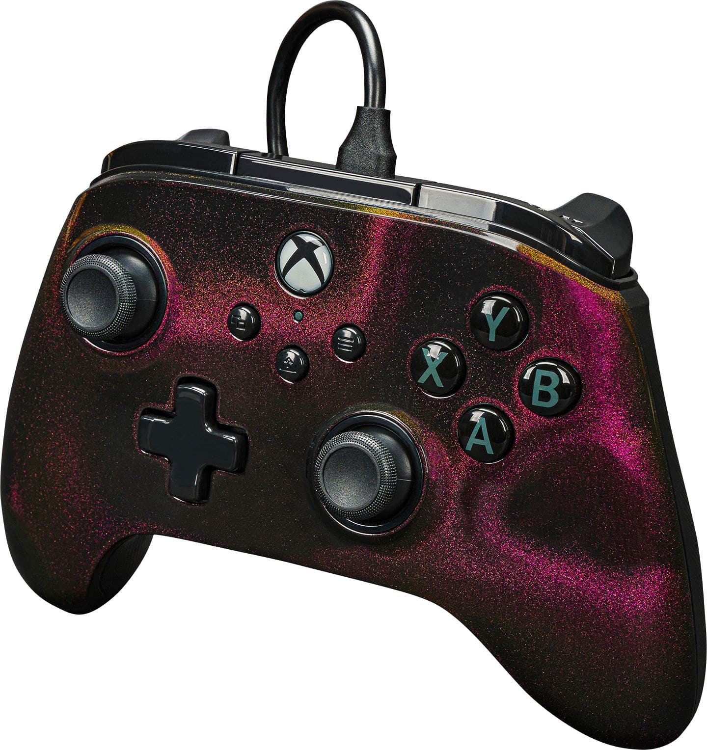 Left. PowerA - Advantage Wired Controller for Xbox Series X|S - Sparkle.