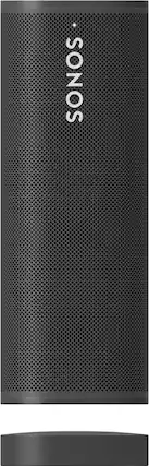 Front. Sonos - Roam + Wireless Charger Bundle (Each) - Black.