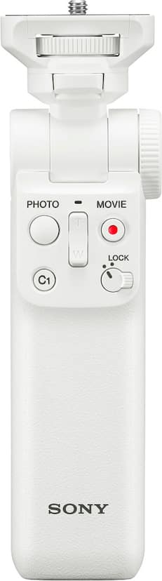 Sony Wi Fi Bluetooth Remote with Shooting Grip White Sony Wi Fi Bluetooth Remote with Shooting Grip White