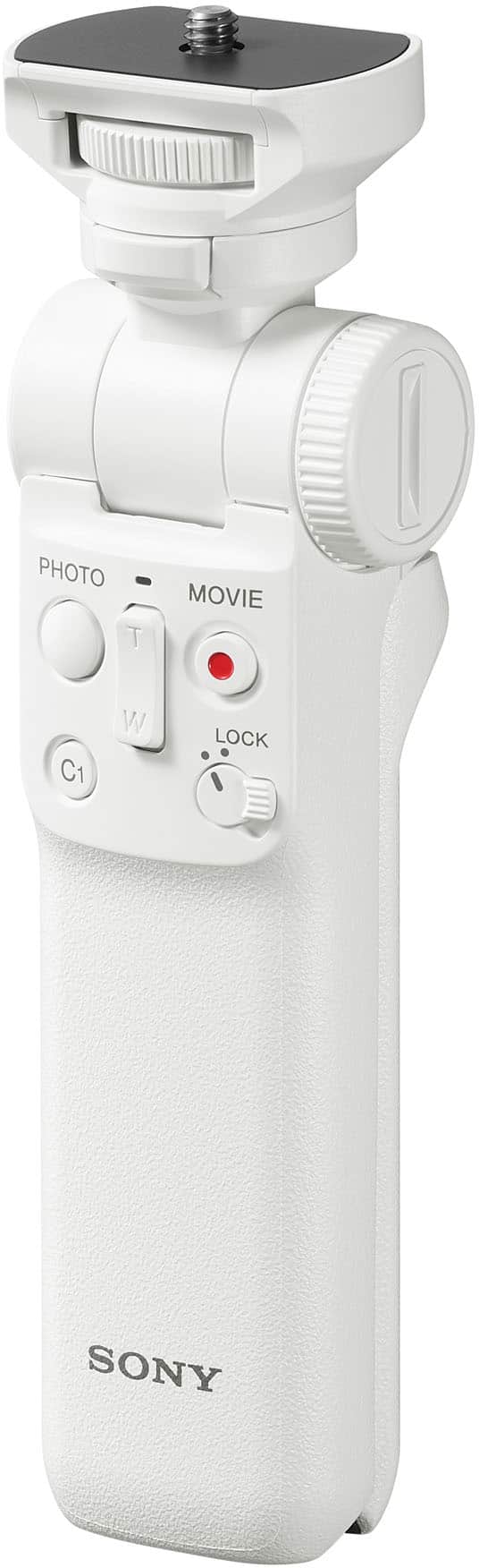 Sony Wi Fi Bluetooth Remote with Shooting Grip White Sony Wi Fi Bluetooth Remote with Shooting Grip White