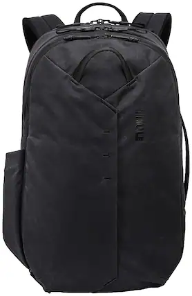 Front. Thule - Aion Travel Backpack 28L - Black.