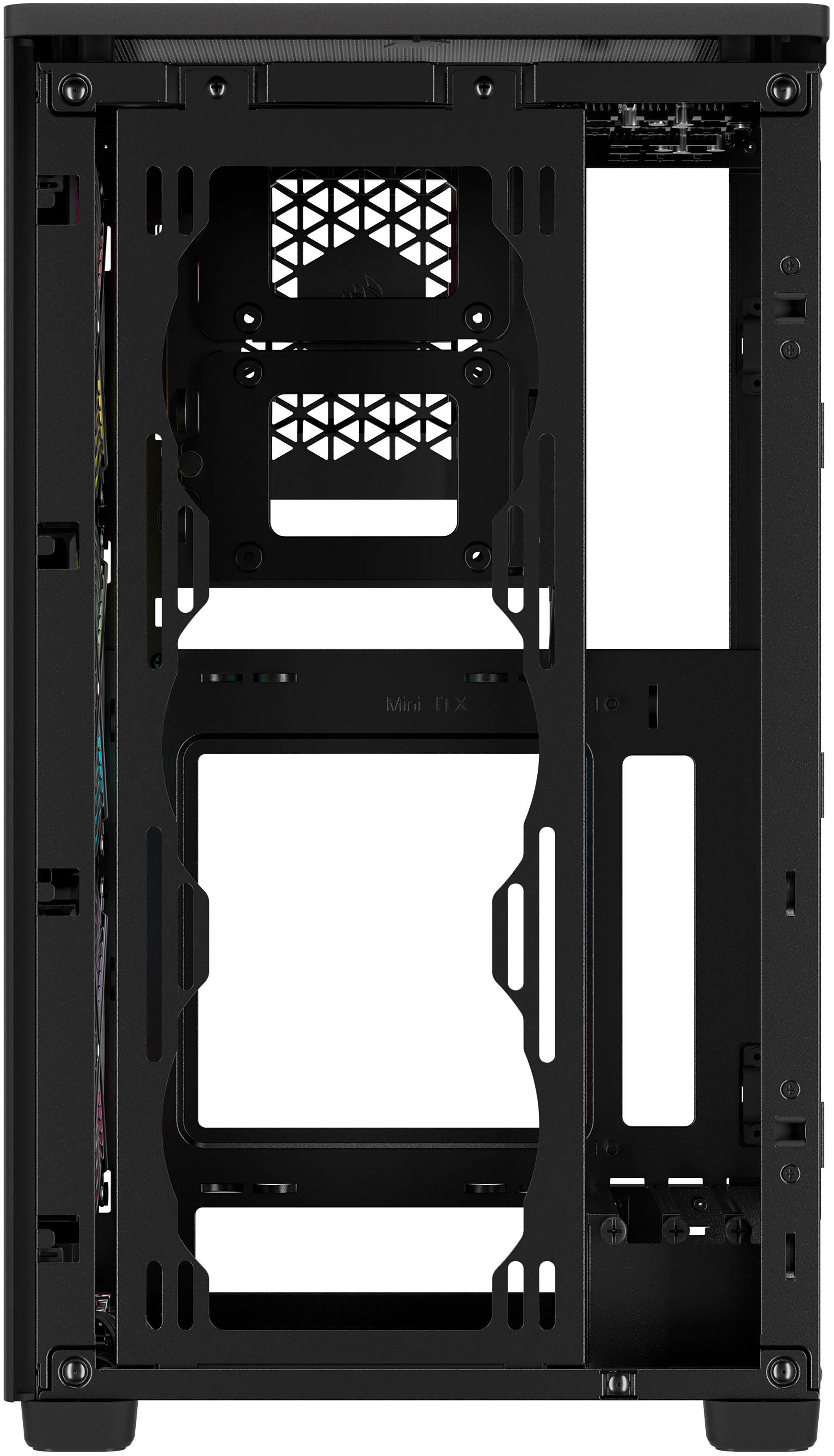 CORSAIR iCUE 2000D RGB AIRFLOW Mini-ITX Case Black CC-9011246-WW 