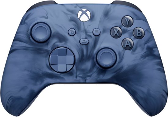 Front. Microsoft - Xbox Wireless Controller for Xbox Series X, Xbox Series S, Xbox One, Windows Devices - Stormcloud Vapor Special Edition.