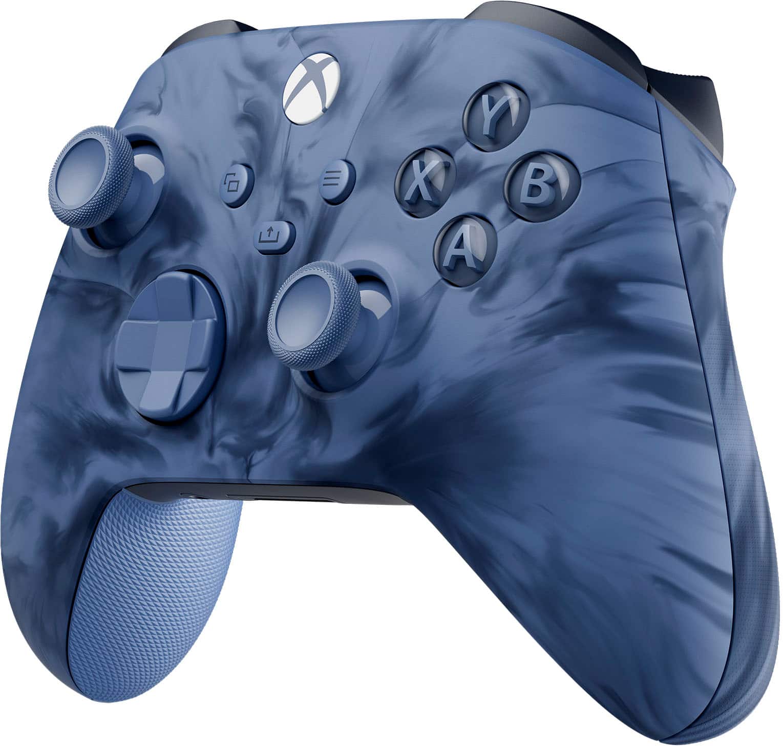 Alt View 12. Microsoft - Xbox Wireless Controller for Xbox Series X, Xbox Series S, Xbox One, Windows Devices - Stormcloud Vapor Special Edition.