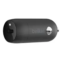 Belkin - 30W USB-C Car Charger - Black - Front_Zoom