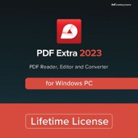 mobisystems - PDF Extra Lifetime Professional Editor -1 Windows PC,1 User, Lifetime Digital Key |Edit, Protect, Annotate, Fill Sign - Windows - Front_Zoom