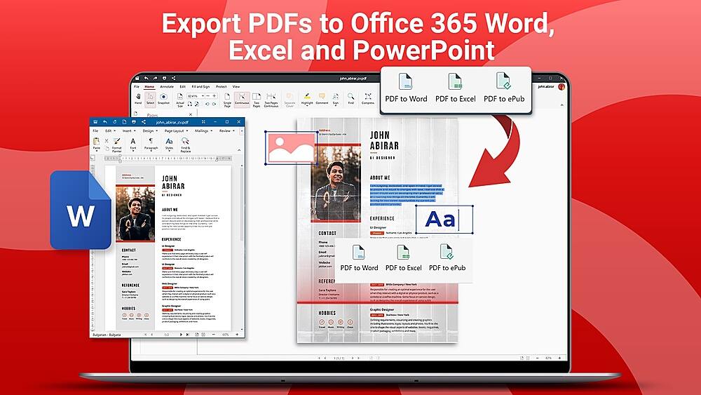 Alt View 13. mobisystems - PDF Extra Lifetime Professional Editor -1 Windows PC,1 User, Lifetime Digital Key |Edit, Protect, Annotate, Fill Sign.