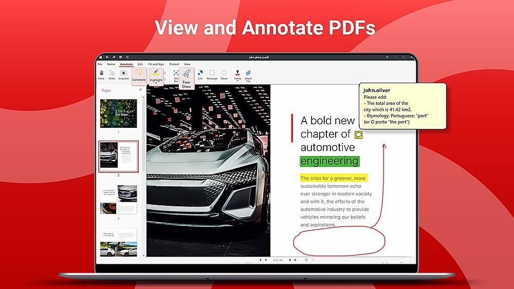 Alt View 16. mobisystems - PDF Extra Lifetime Professional Editor -1 Windows PC,1 User, Lifetime Digital Key |Edit, Protect, Annotate, Fill Sign.
