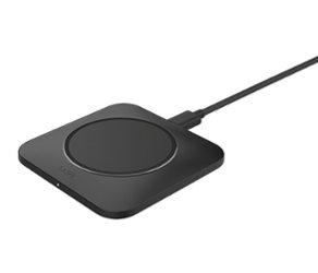 Belkin - BoostCharge Pro Universal Easy Align Wireless Charging Pad 15W - Black - Front_Zoom