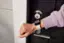 Alt View 11. Level - Lock+ Smart Lock Bluetooth Replacement Deadbolt with Apple HomeKey/App/Key - Satin Nickel.