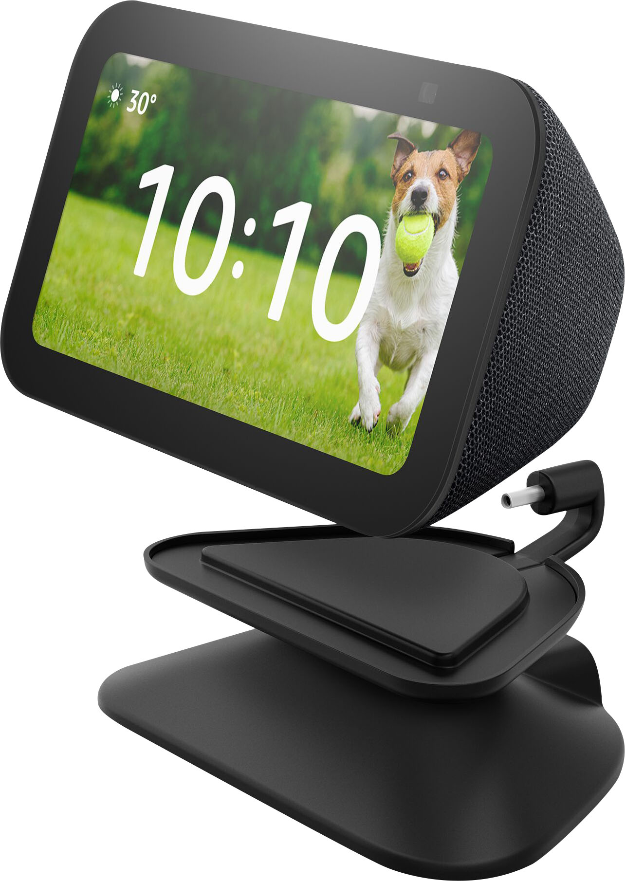  All-new Echo Show 10 (3rd Gen) - Charcoal - bundle with Ring  A19 Smart LED Bulb :  Devices & Accessories