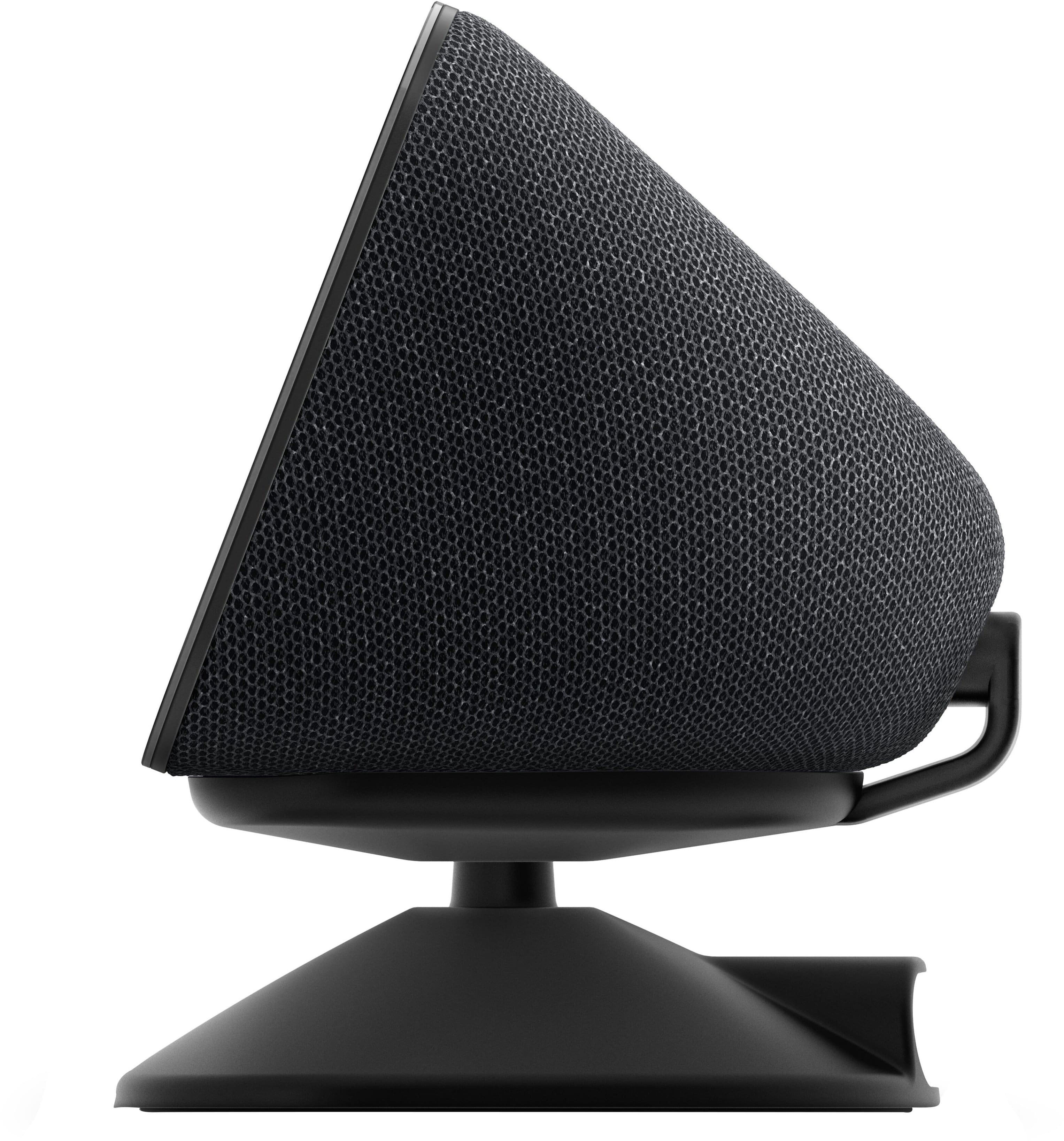 Alt View 11. Amazon - Echo Show 5 (3rd Gen) Adjustable Stand with USB-C Charging Port - Charcoal.