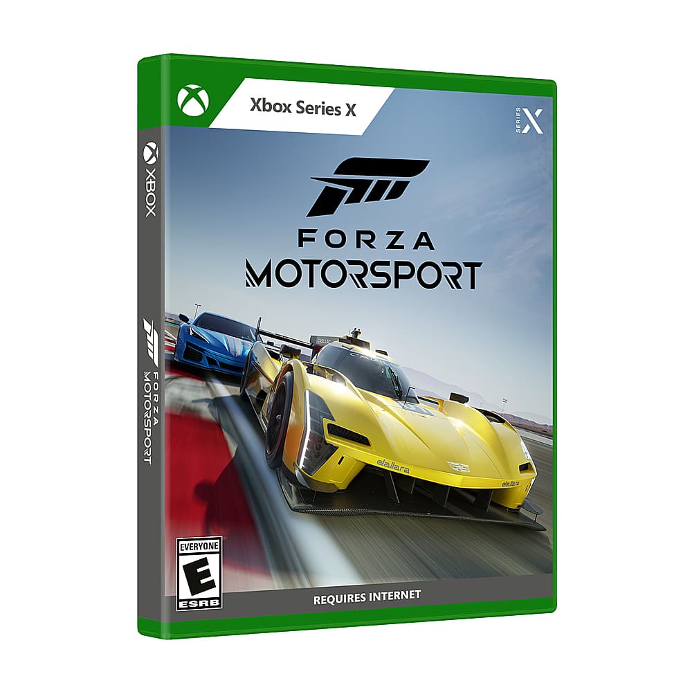Left. Microsoft - Forza Motorsport.