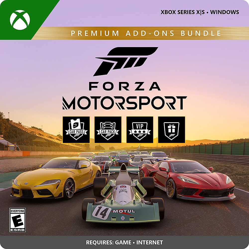Front. Microsoft - Forza Motorsport Premium Add On Bundle. - E (Everyone)