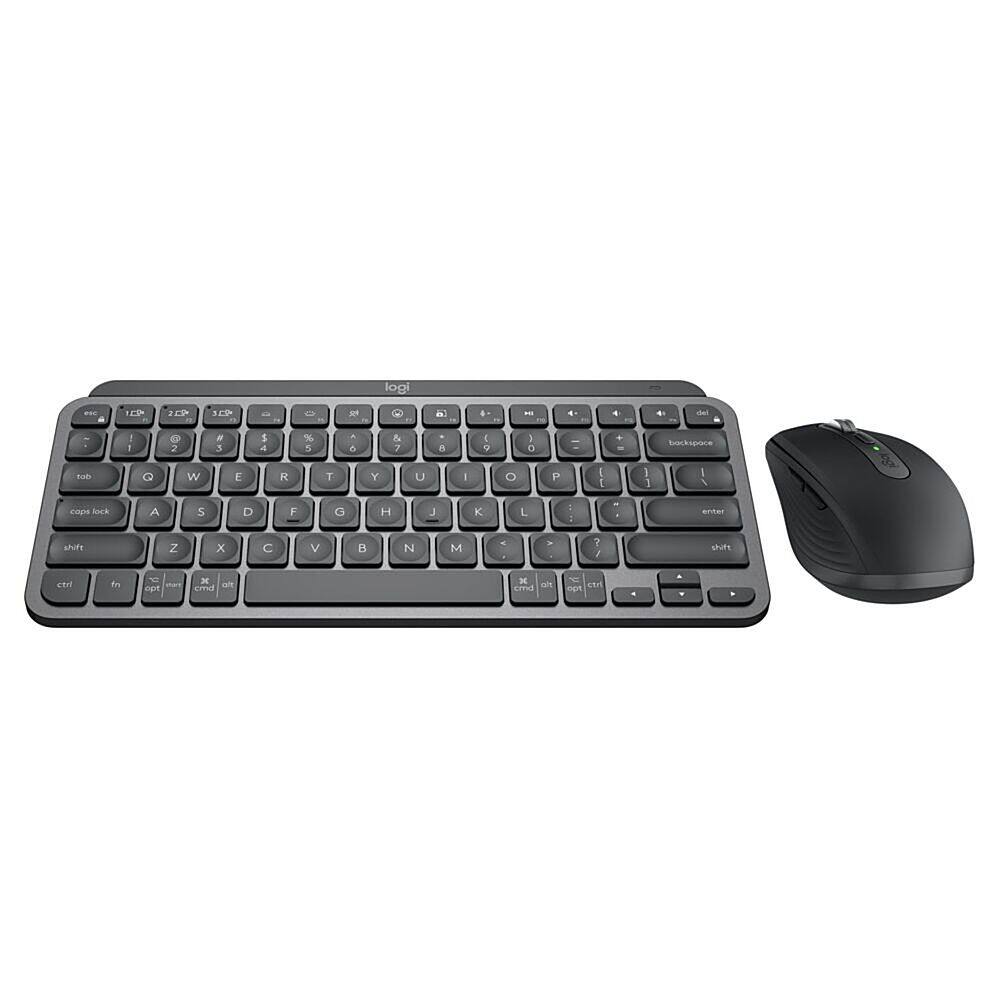 Alt View 14. Logitech - MX Keys Mini Combo for Business 60% Wireless Keyboard and Mouse Bundle for Windows/Mac/Chrome/Linux - Graphite.