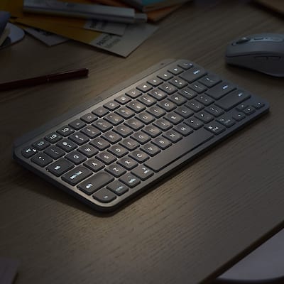 Logitech MX Keys Mini Combo for Business 60% Wireless Keyboard and Logitech MX Keys Mini Combo for Business 60% Wireless Keyboard and