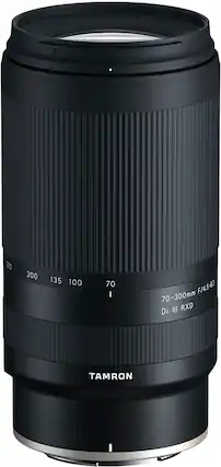 Front. Tamron - 70-300mm F/4.5-6.3 Di III RXD Telephoto Zoom Lens for Nikon Z Mount Cameras.