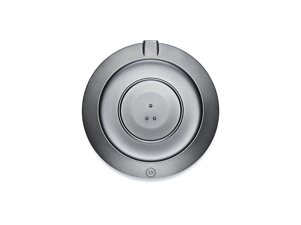 Front. Devialet - Charging Station for Mania Wireless Portable Speaker - Light Grey.