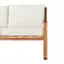 Alt View 12. Walker Edison - Modern Solid Wood Slatted Outdoor Loveseat - Natural.