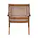 Alt View 24. Walker Edison - Boho Solid Wood Outdoor Accent Chair - Dark Brown.