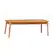 Left. Walker Edison - Modern Solid Wood Spindle-Style Outdoor Coffee Table - Natural.