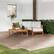 Alt View 37. Walker Edison - Modern 4-Piece Eucalyptus Outdoor Chat Set - Natural.