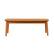 Alt View 35. Walker Edison - Modern Solid Wood Spindle-Style Outdoor Coffee Table - Brown.