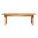 Alt View 11. Walker Edison - Modern Solid Acacia Wood Slatted Outdoor Coffee Table - Natural.
