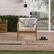 Alt View 37. Walker Edison - Modern Solid Wood Outdoor Club Chair - Natural.
