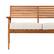 Alt View 32. Walker Edison - Modern Acacia Wood Outdoor Loveseat - Brown.