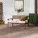 Alt View 38. Walker Edison - Modern Acacia Wood Outdoor Loveseat - Brown.