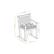 Alt View 40. Walker Edison - Modern Solid Wood 2-Piece Slatted Outdoor Dining Chair Set - Natural.