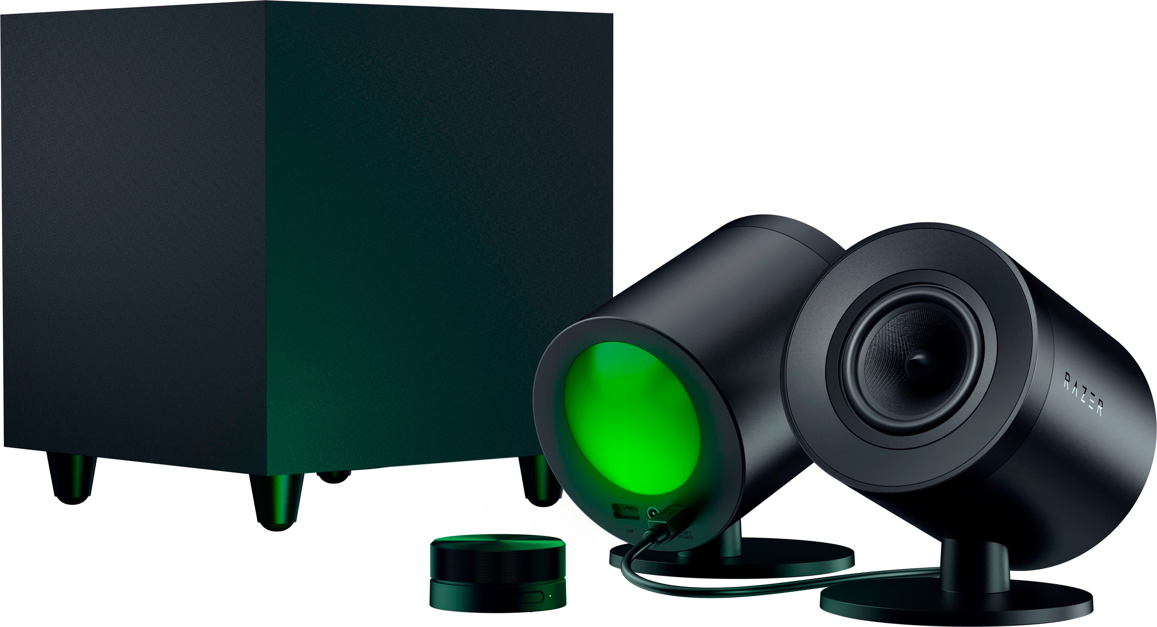 Razer Nommo V2 Pro Full-Range 2.1 PC Gaming Speakers with Wireless 