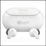 Front. Lucid Hearing - Tala Premium Rechargeable OTC Hearing Aids - Android - WHITE.