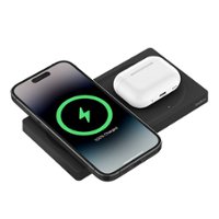 Belkin - BoostCharge Pro 2-in-1 Wireless Charging Pad with MagSafe 15W - Black - Alt_View_Zoom_11