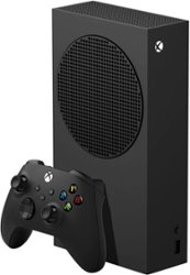 Microsoft - Xbox Series S 1TB All-Digital Console (Disc-Free Gaming) - Black - Front_Zoom