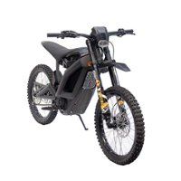 GoTrax - K2 Electric Dirt Bike w/44 mi Max Range & 50 mph Max Speed - Black - Front_Zoom