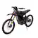Left. GoTrax - K2 Electric Dirt Bike w/44 mi Max Range & 50 mph Max Speed - Black.