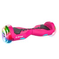 GoTrax - Surge Plus Hoverboard w/3.1 mi Max Range & w/6.2 mph Max Speed - Pink - Front_Zoom