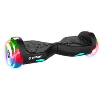 GoTrax - Surge Pro Hoverboard w/7 mi Max Range & w/6.2 mph Max Speed - Black - Front_Zoom