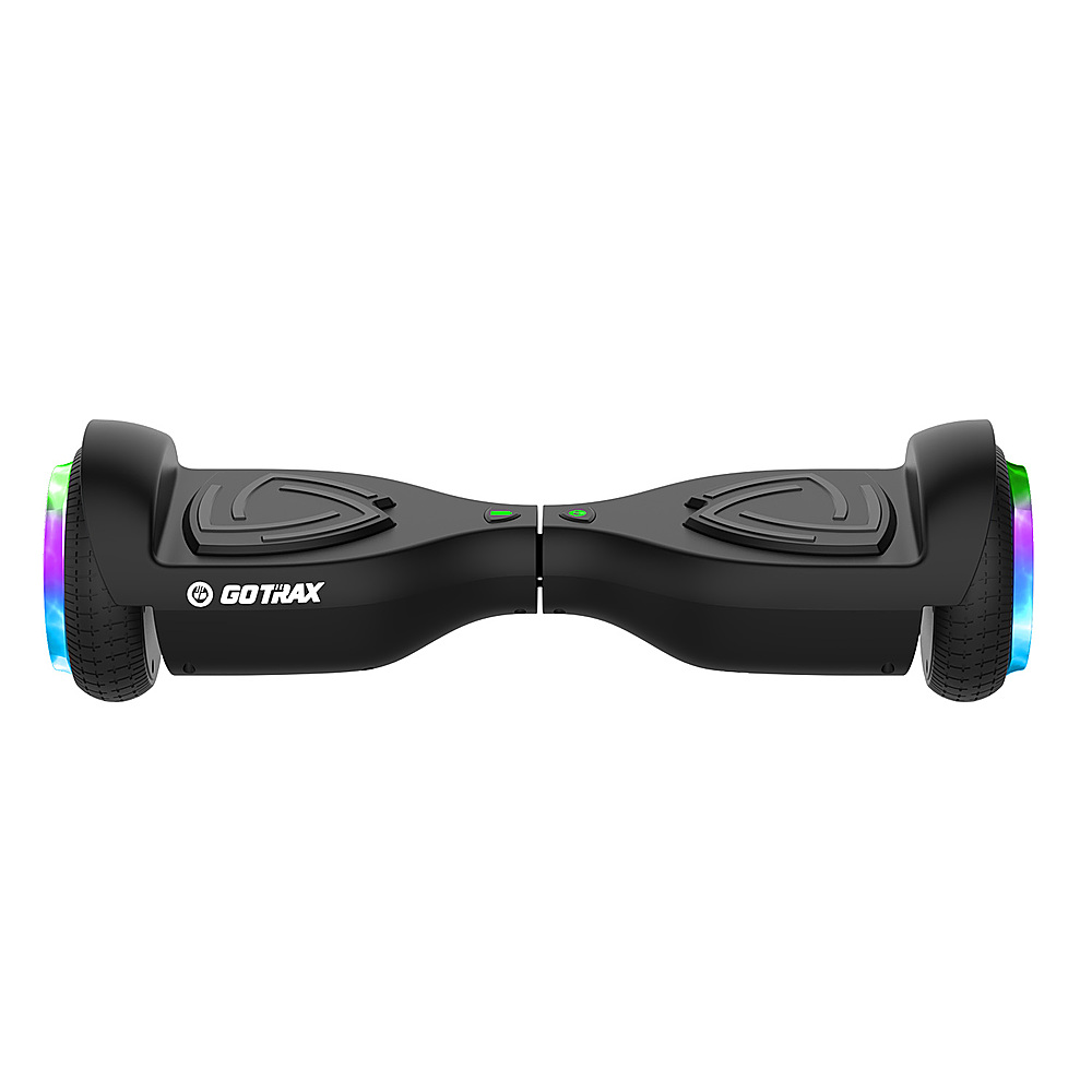 Angle View: GoTrax - Drift Hoverboard w/3.1 mi Max Range & w/6.2 mph Max Speed - Black