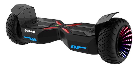 GoTrax Quest Pro Hoverboard w 7 mi Max Range 7.5 mph Max Speed