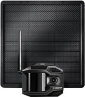 Vosker - V300 Ultimate Outdoor Wireless 1080p Security System with External Solar Panel - Black - Front_Zoom